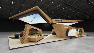 Timberland展台搭建