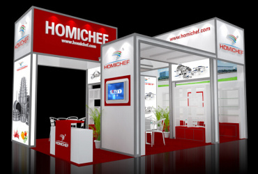 新会日兴不锈钢制品展台