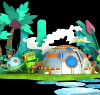 外星机器人美陈